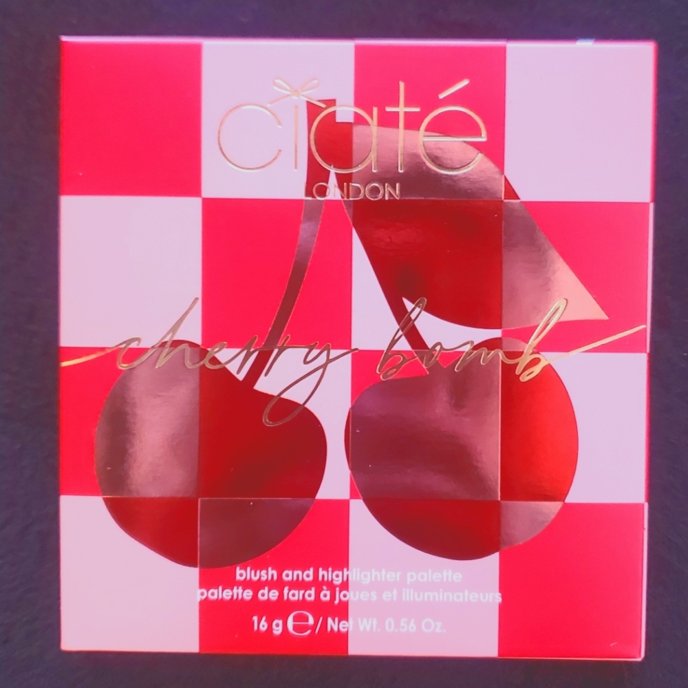 Ciaté London Cherry Bomb Blush and Highlighter Palette